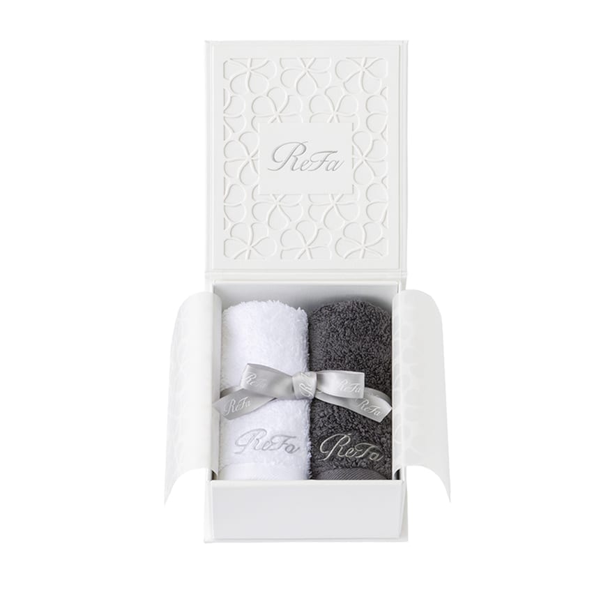 ReFa HAIR FACE TOWEL PAIR SET リファヘアフェイスタオル2枚セット