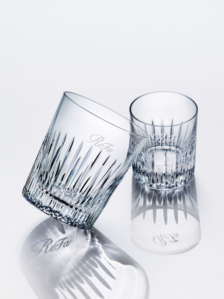 ReFa CRYSTAL 江戸切子 -EDO KIRIKO-<br>WATER GLASS リファクリスタル江戸切子 ウォーターグラス