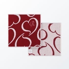 ReFa HEART HAND TOWEL Aira リファハートハンドタオル アイラ レッド