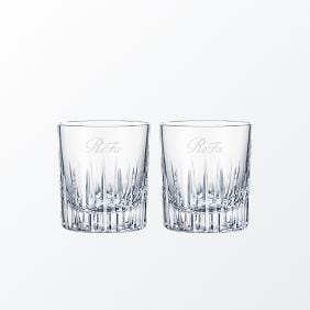 ReFa CRYSTAL 江戸切子 -EDO KIRIKO- WATER GLASS リファクリスタル江戸切子 ウォーターグラス リファクリスタル江戸切子ウォーターグラスミニ ペアセット