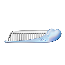 写真：ReFa HEART COMB Aira（Silky Blue）