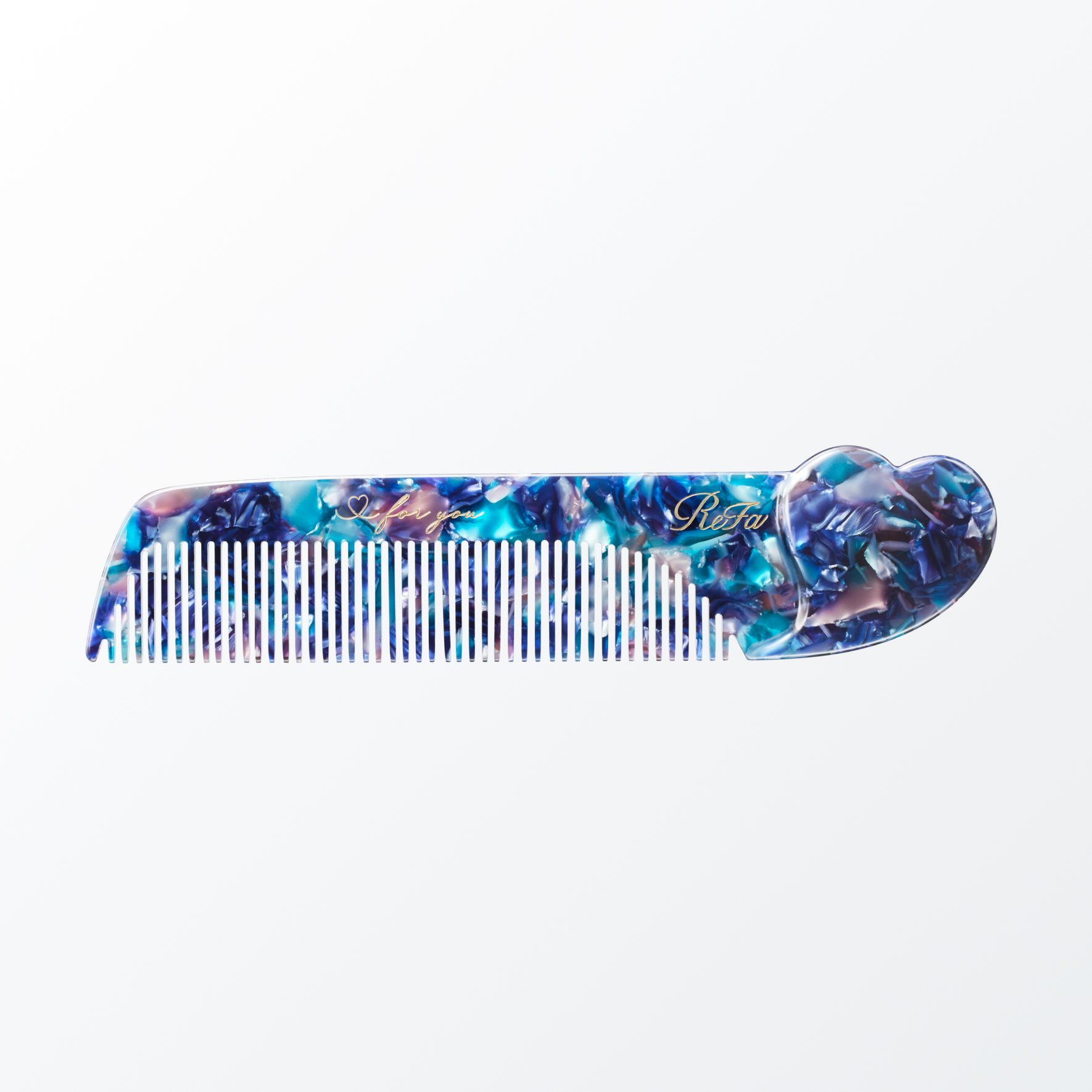 ReFa HEART COMB Aira pure リファハートコーム アイラ ピュア モダンブルー
