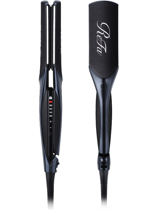 写真：ReFa POWER STRAIGHT IRON PRO（Black）（リファパワーストレートアイロン プロ（ブラック））