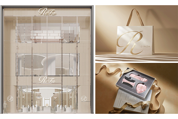 ReFaブランド史上最大の旗艦店「ReFa GINZA」グランドオープン。
